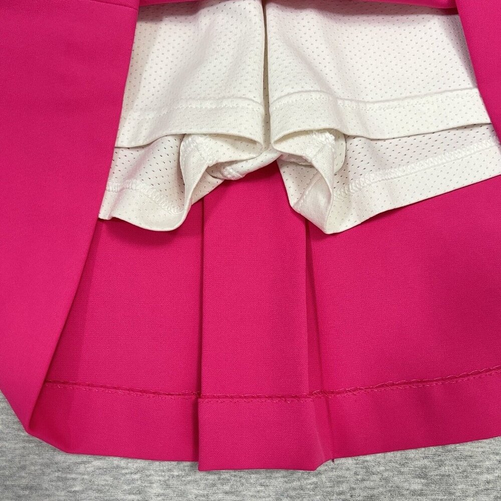 Tory Burch Sport Skirt Womens Large Pink 17" Skort Lined Golf Athleisure Club - Picture 5 of 16